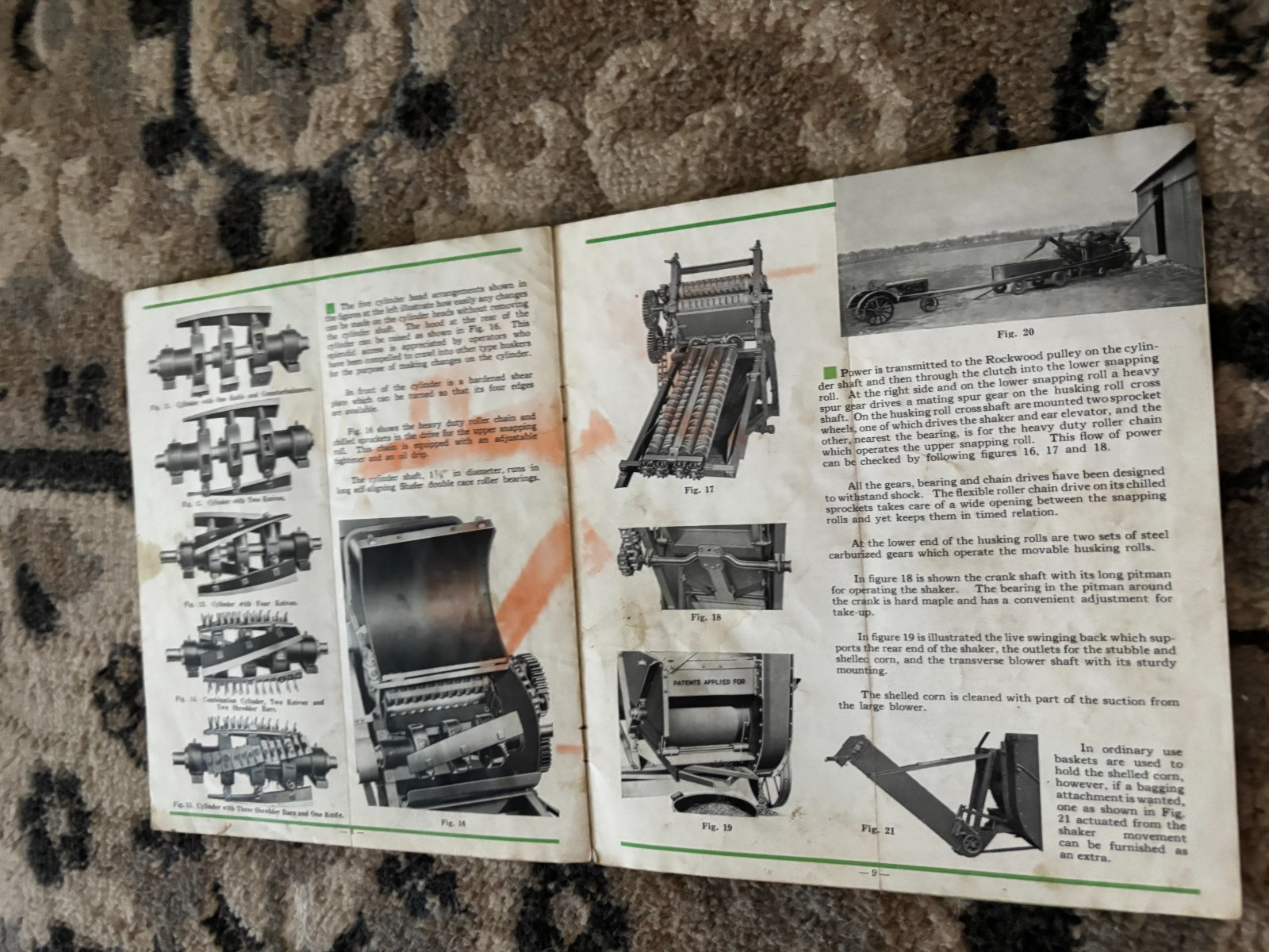 New Idea 4 Roll Husker & Shredder 1937 Brochure DCPA26