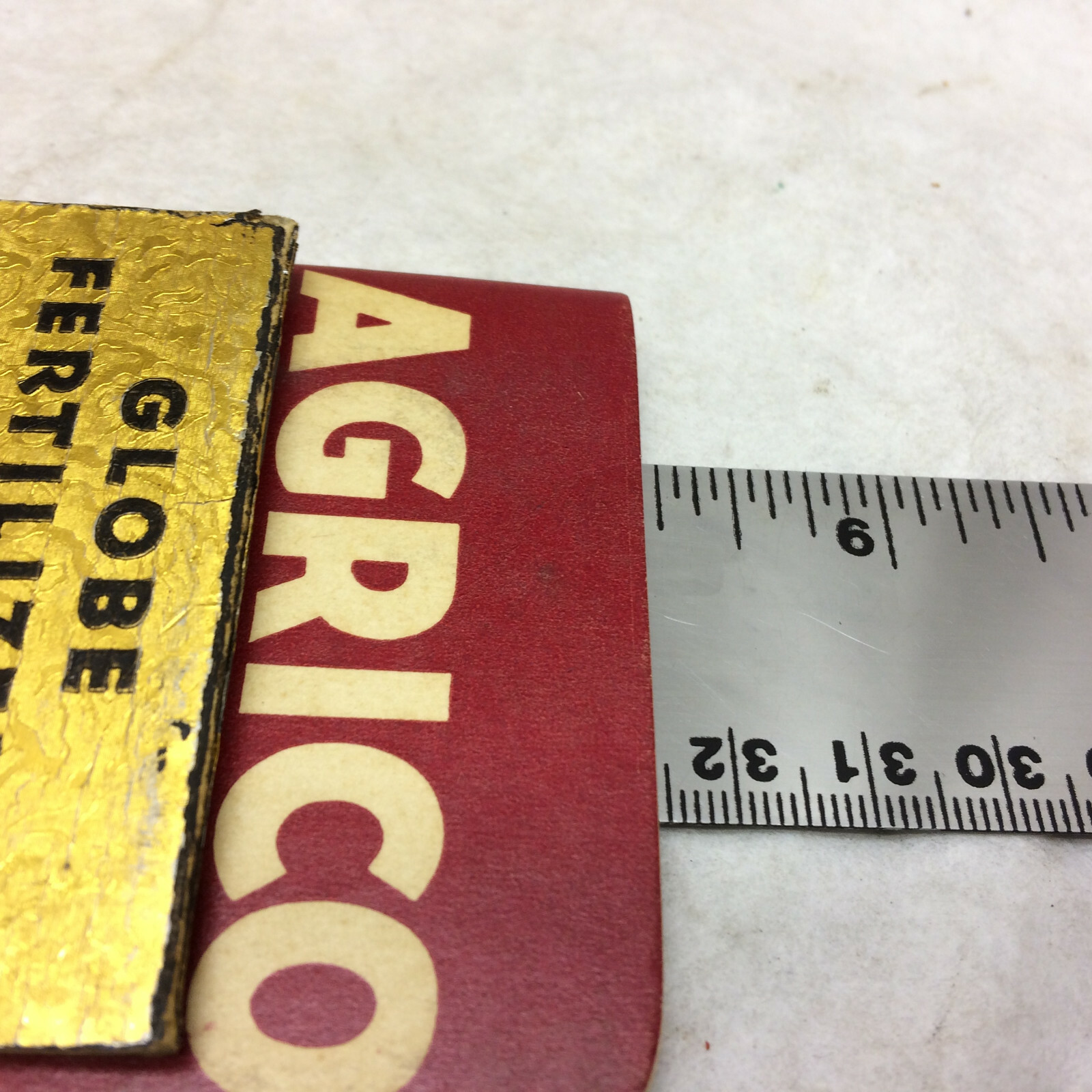 2 Vtg 1950’s Pocket Notebook Advertising Agrico Fertilizer & Globe Fertilizers