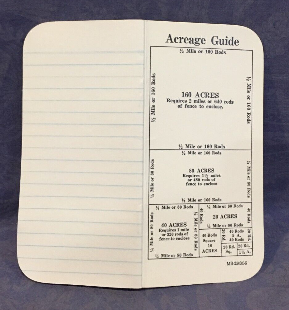 Carhart Lumber Company “RED BRAND” Notebook