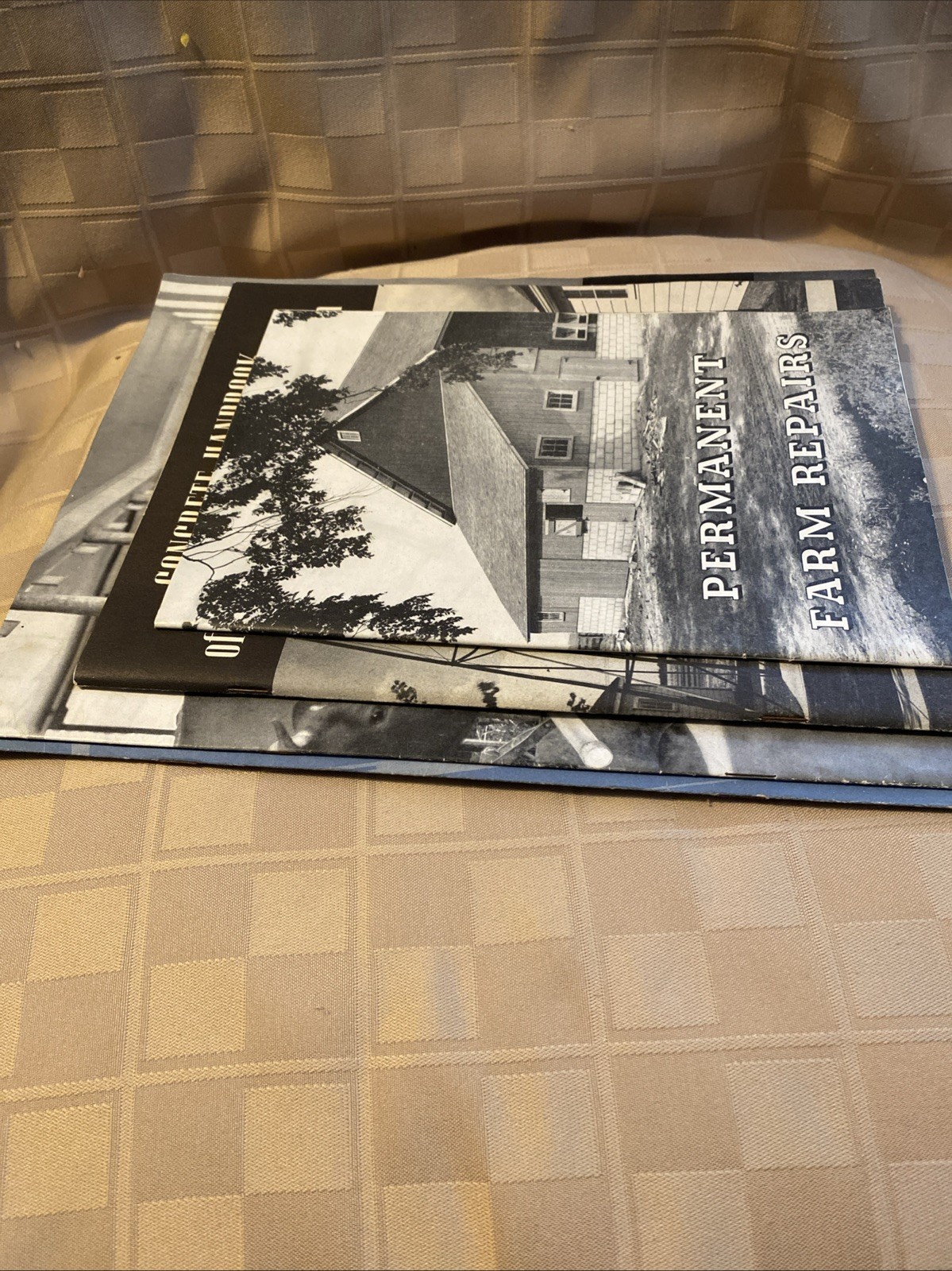 Vintage Farming Using Concrete Booklets Lot