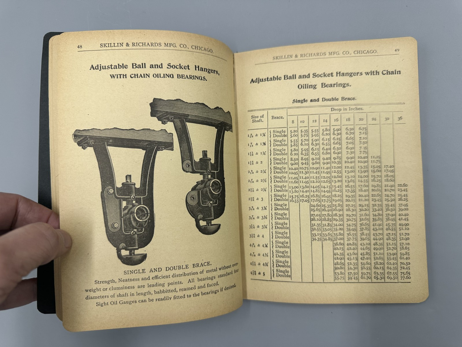1903 Skillin Richards CATALOG Farm HANGERS Mfg ELEVATORS Mills Antique Advertise