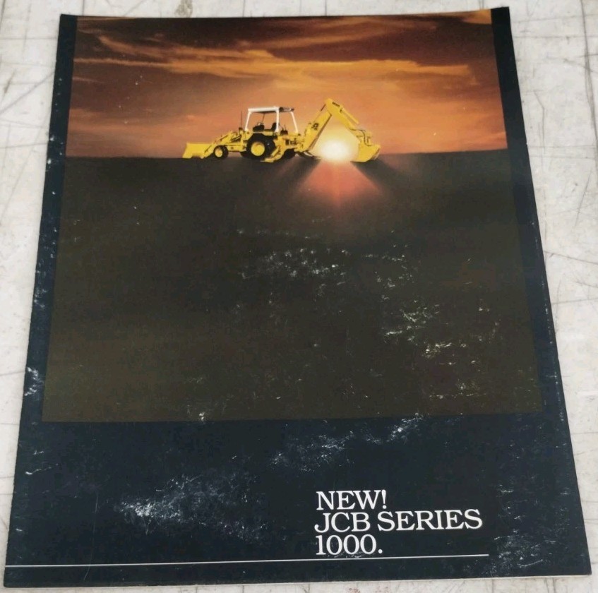 1981 JCB 1000 Series Sales Brochure – 4026 100.000 May 1981