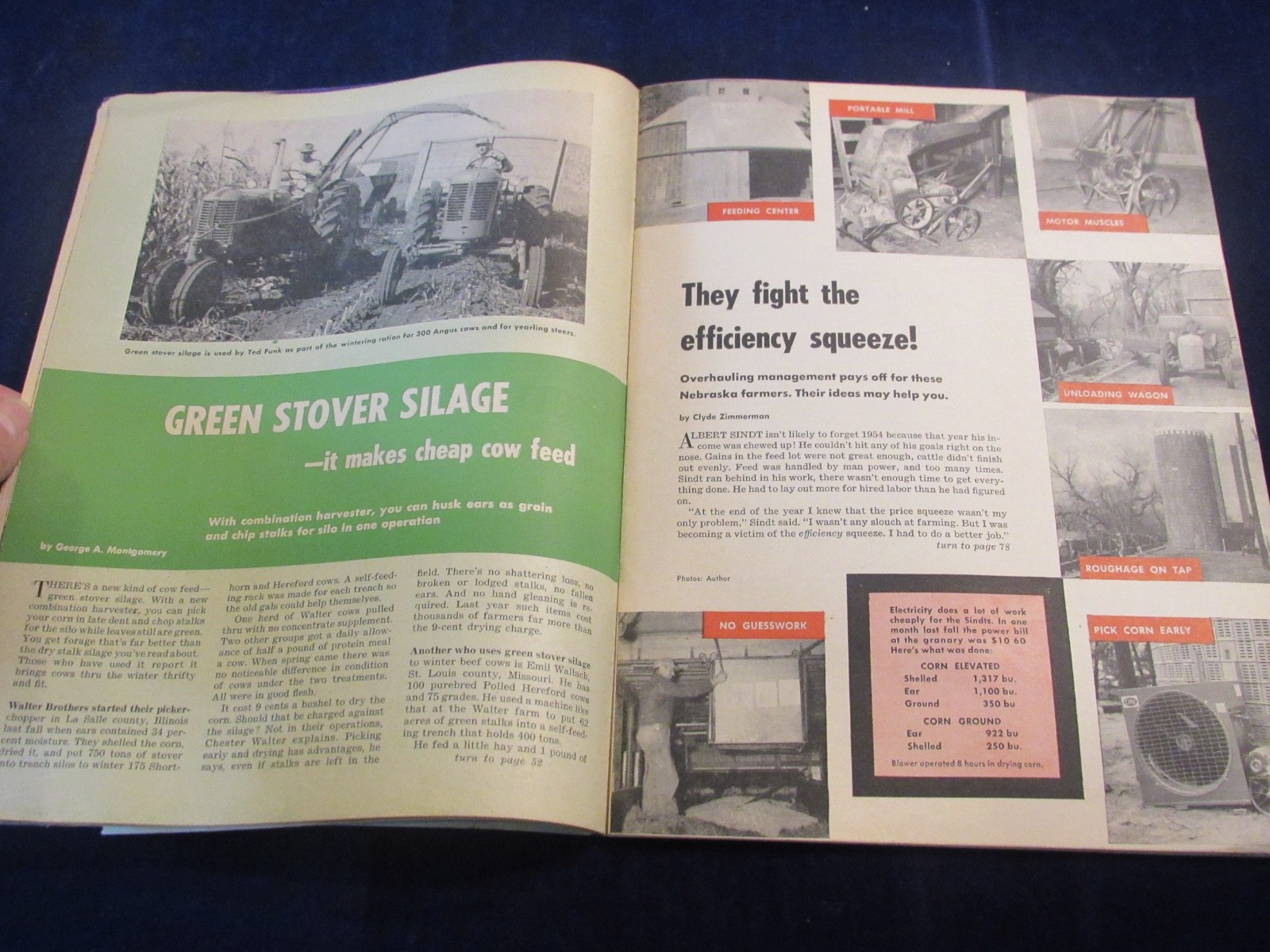 Vintage August 1956 Capper’s Farmer Magazine Machinery & Equipment C632