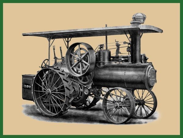 Keck Gonnerman Traction Engine, Mt. Vernon IN NEW Metal Sign: 12×16″ Free Ship