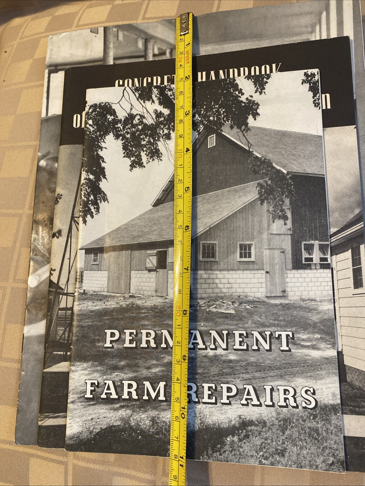 Vintage Farming Using Concrete Booklets Lot
