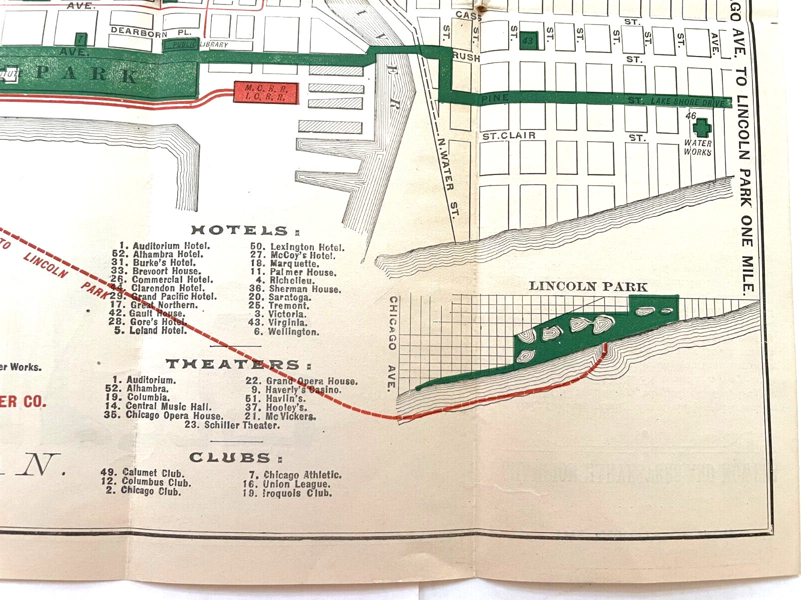 Fantastic Victorian Trade Brochure & Map “The Warder Bushnell & Glessner Co” *