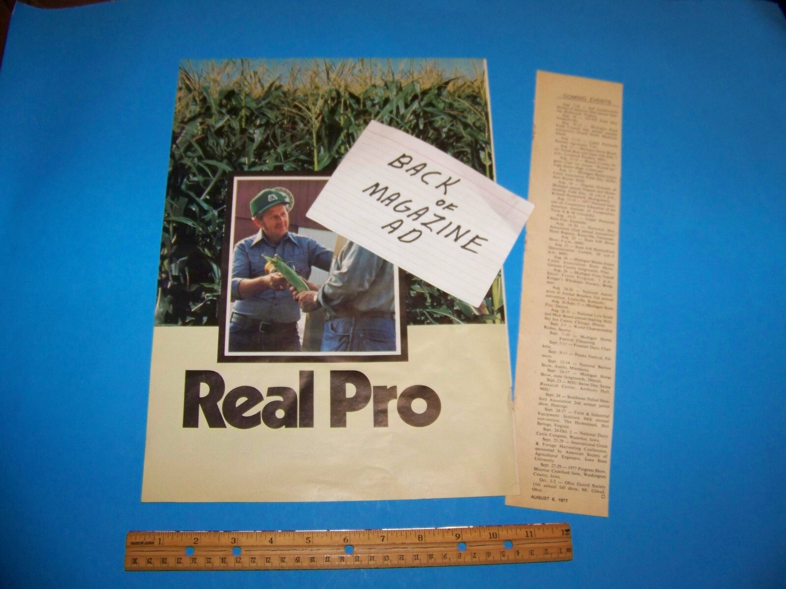 Case Agri King Agricultural Print Ad from Magazine Vintage 1977