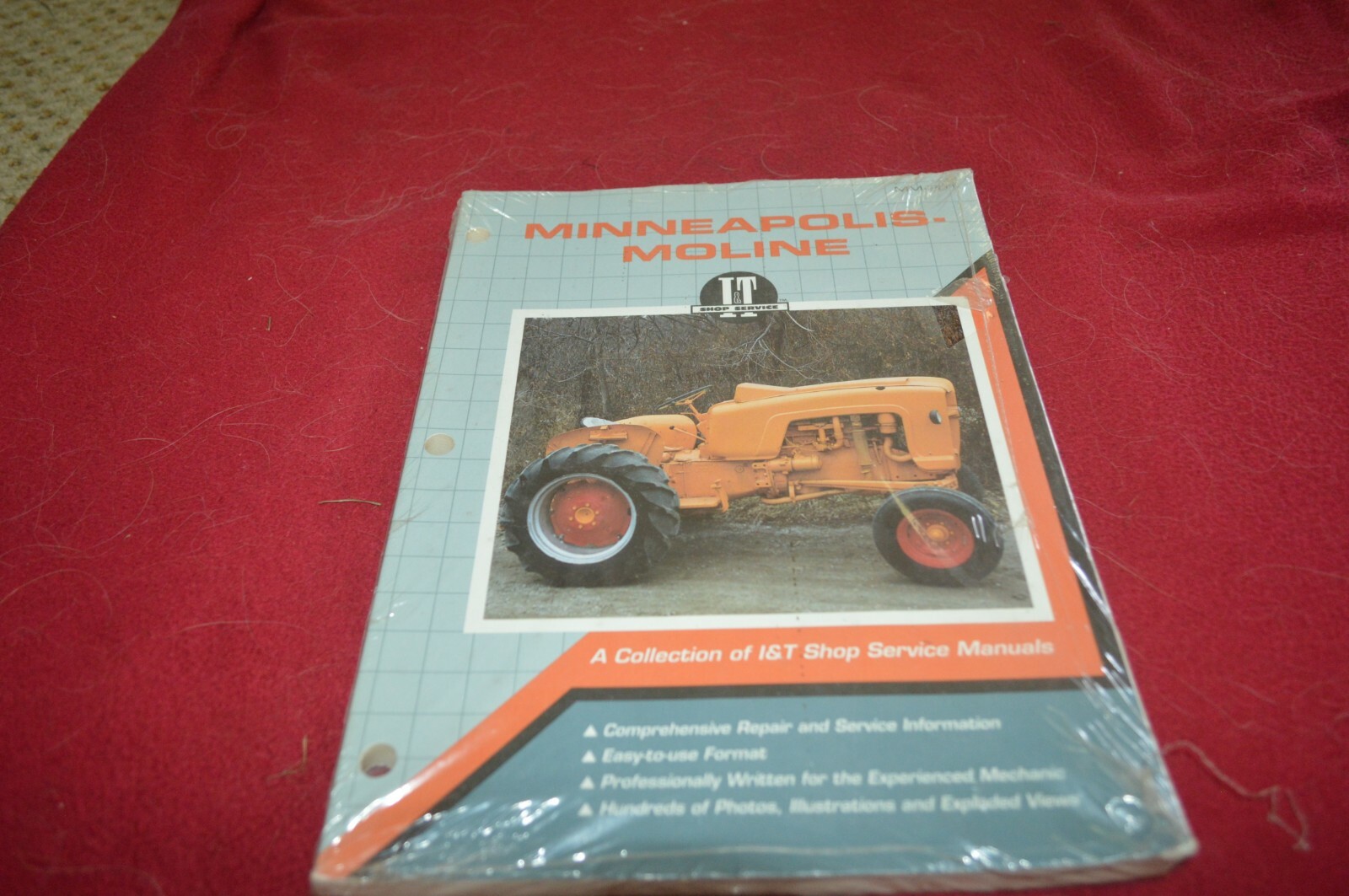 Minneapolis Moline All Tractor Models I&T Shop Manual TBPA