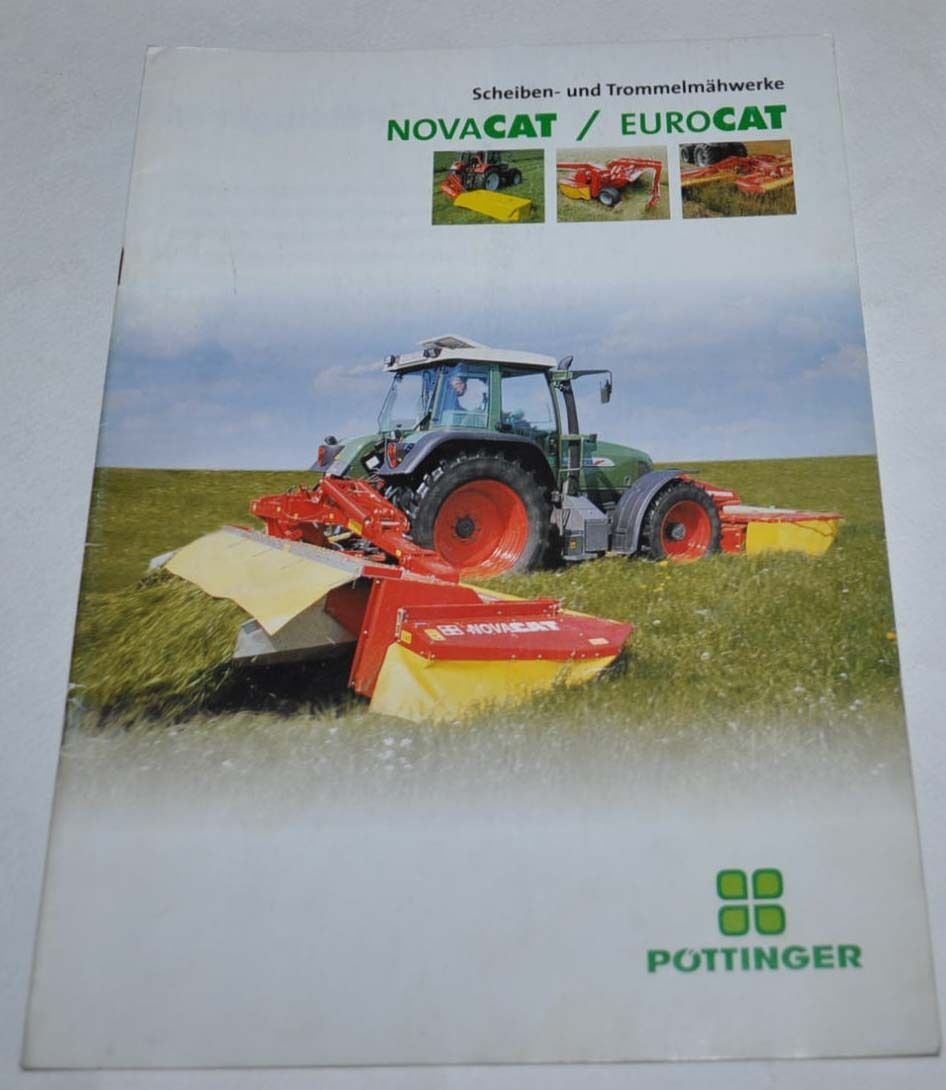 Pottinger NovoCat EuroCat Landmaschinen Traktor Tractor Brochure Prospekt