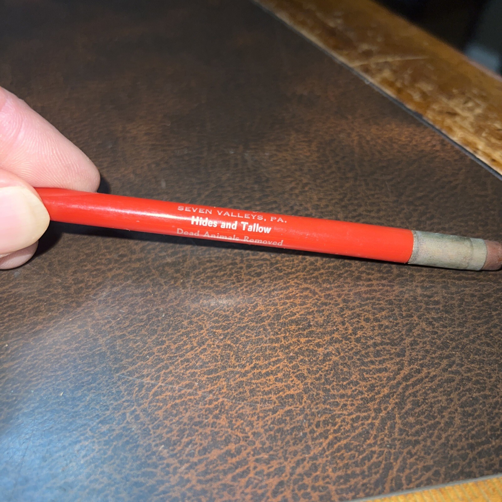 Vnt Farm Mechanical Pencil John Kerchner Dead Animal Removal Seven Valley