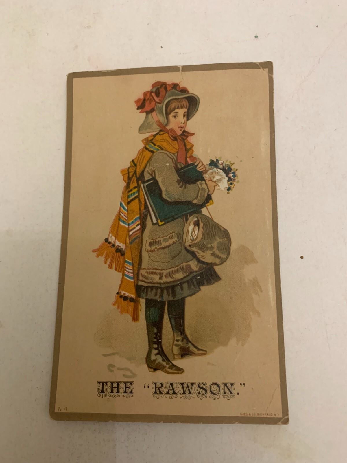 Antique c.1890’s The Improved Rawson Mower Victorian Trading Card