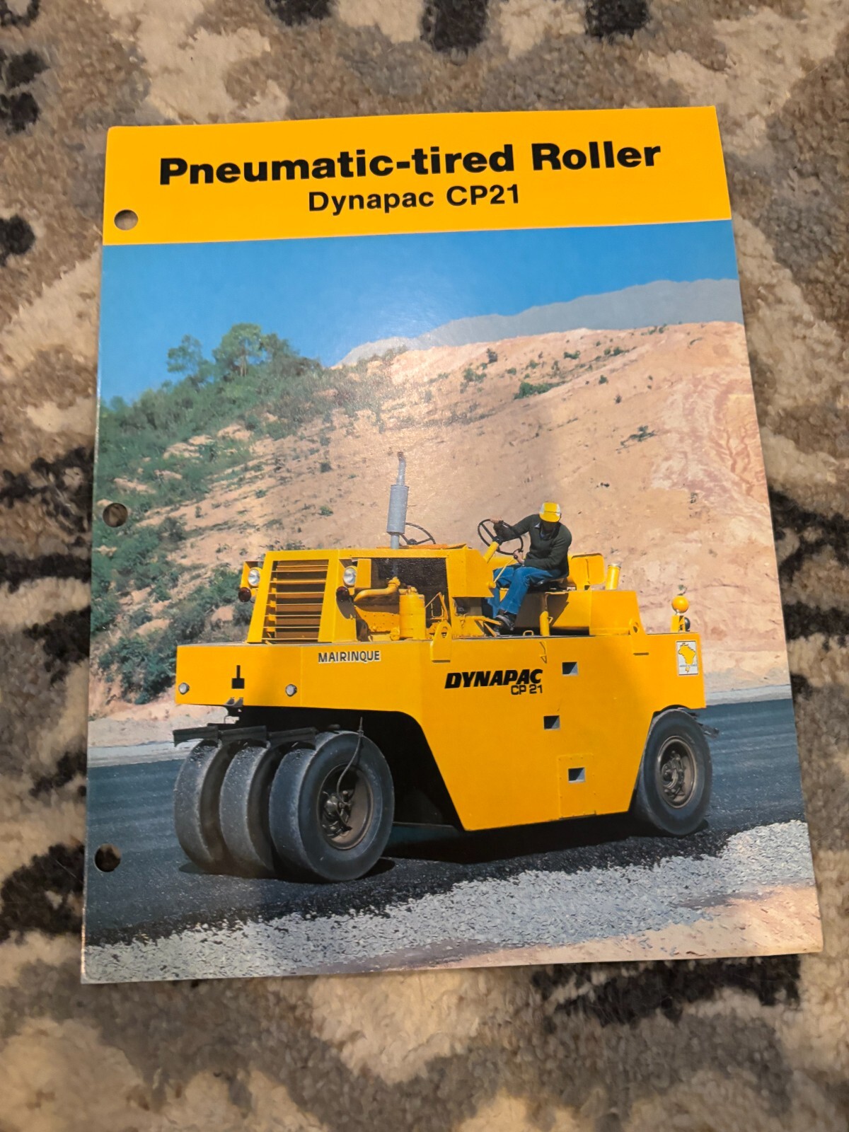 Dynapac CP21 Pneumatic Tried Roller Brochure FCCA25