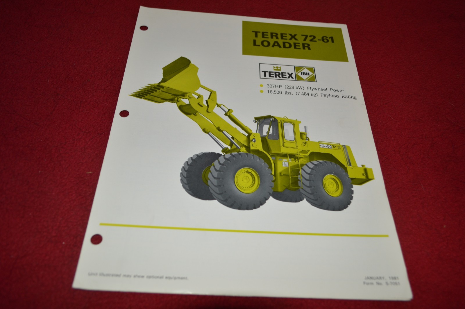 Terex 72-61 Loader Dealer’s Brochure DCPA4