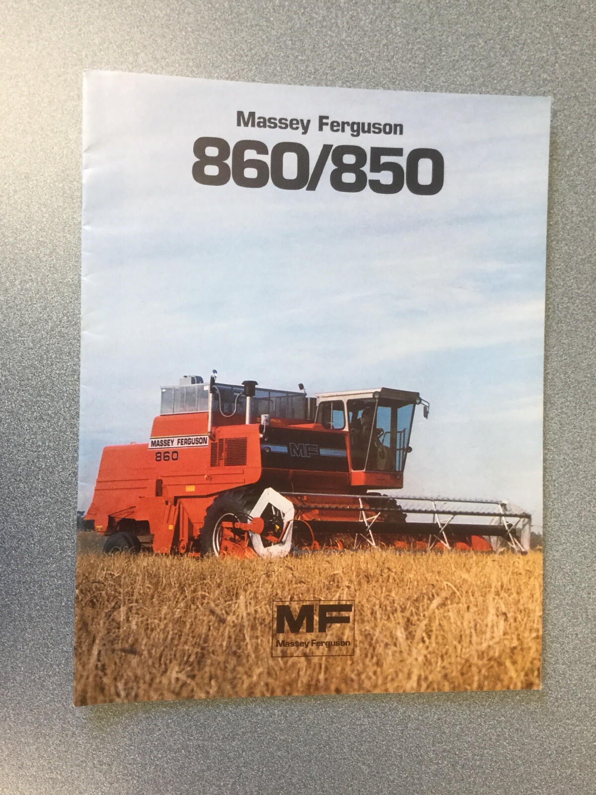 Massey Ferguson Combines- 860/850 16 Pages