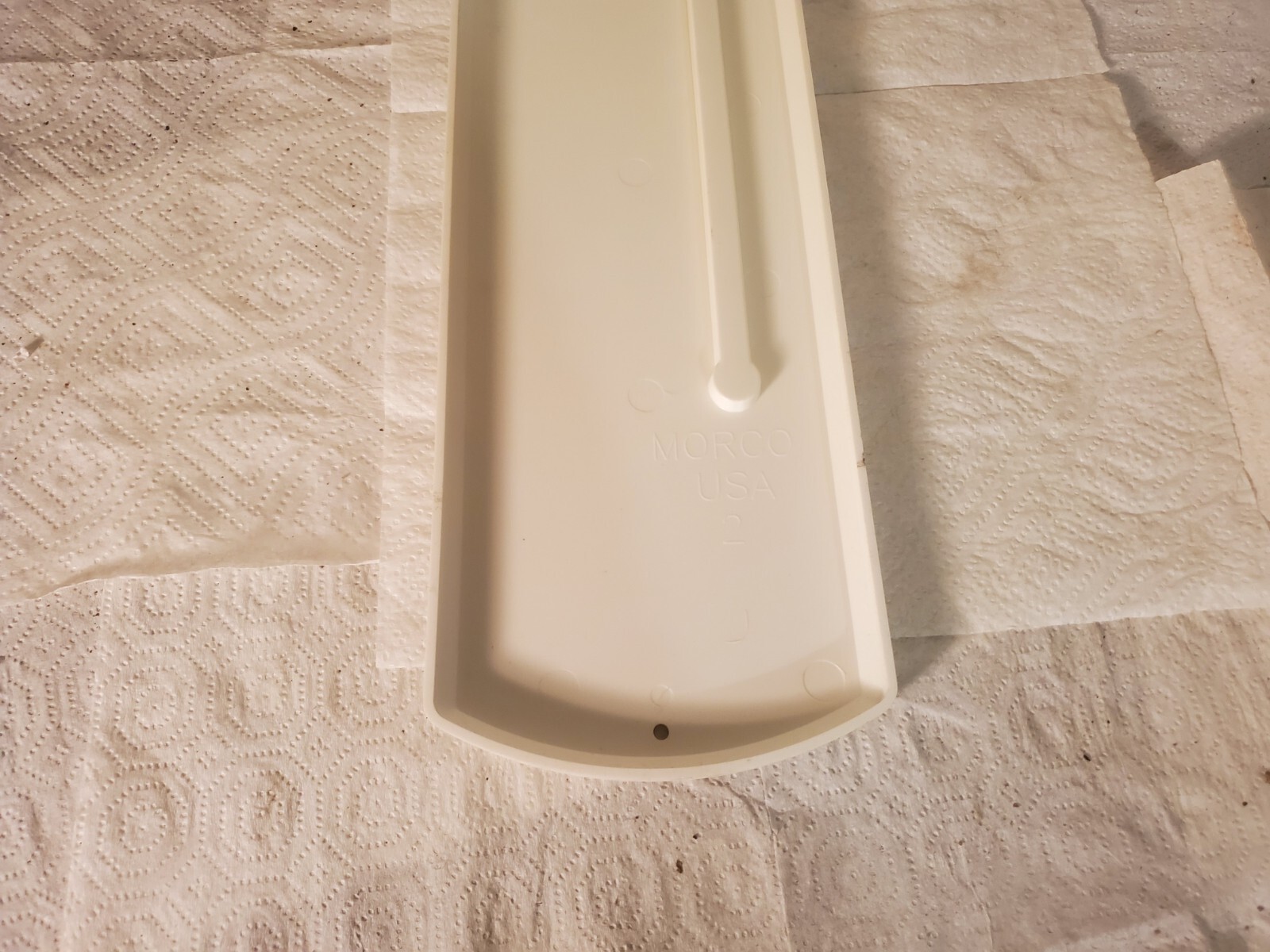 20″ Plastic Thermometer O’Grady Chemical Van Horne Blairstown Iowa Farm Seed