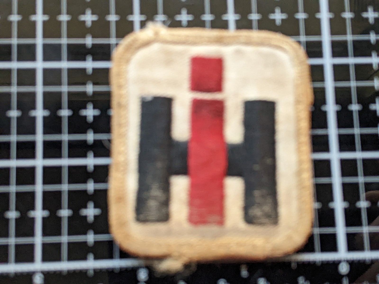 Vintage International harvester cloth patch