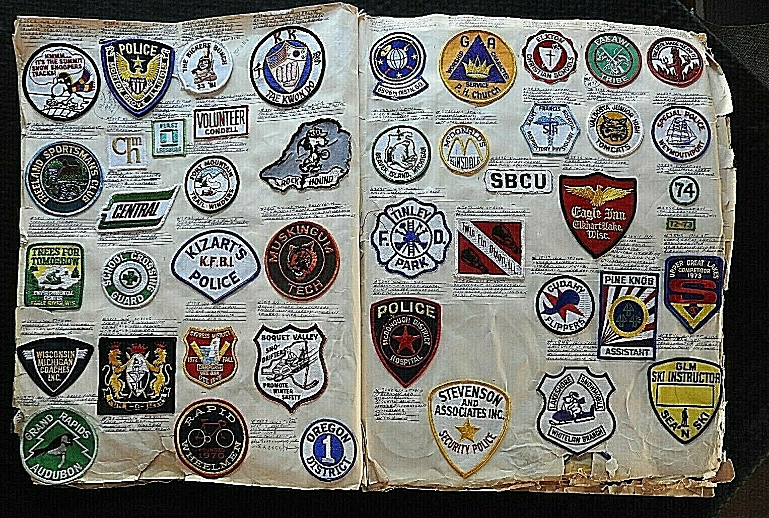 c1970 MAC MARQUETTE MI “MICHIGAN ASSOCIATION OF CATTLEMEN” BEEF COW JACKET PATCH