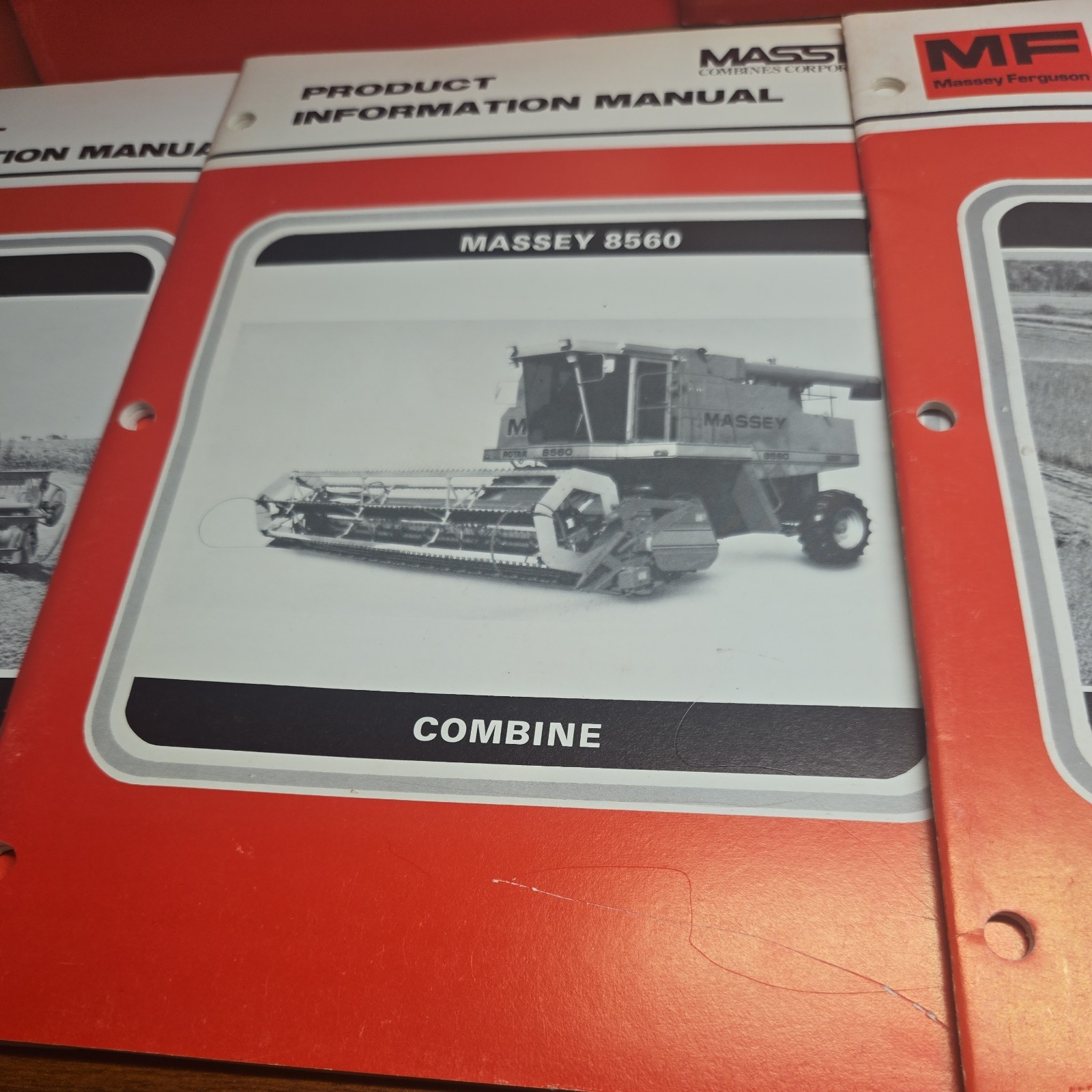 Massey Ferguson MF 540, 850, 1100, COMBINES Product Information Manual Lot of 7