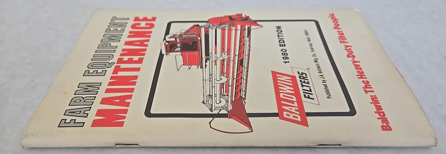 1980 Baldwin Filters Farm Equipment Maintenance Manual