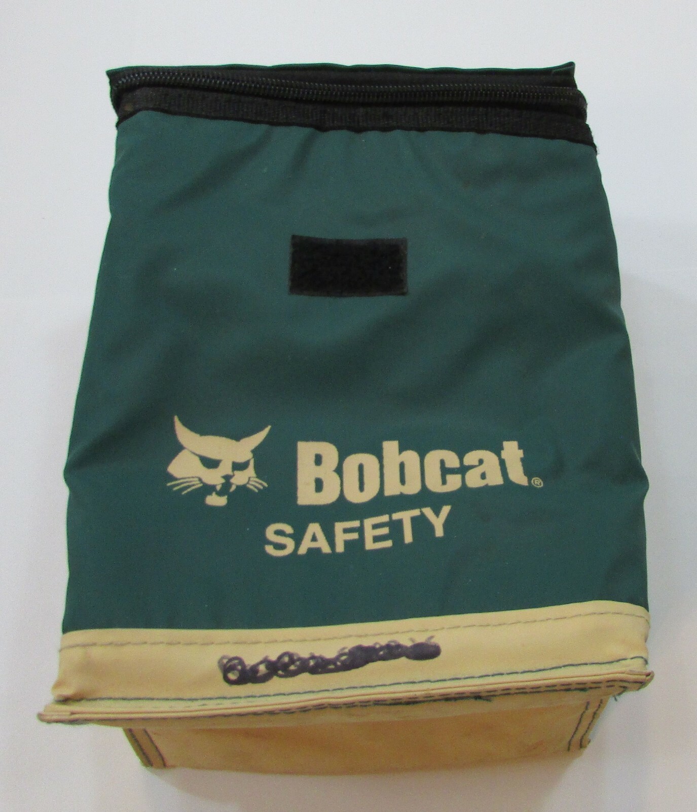 Vintage Bobcat Skidster Skid Loader Safety Insulated Nylon Lunch Bag FREE S/H