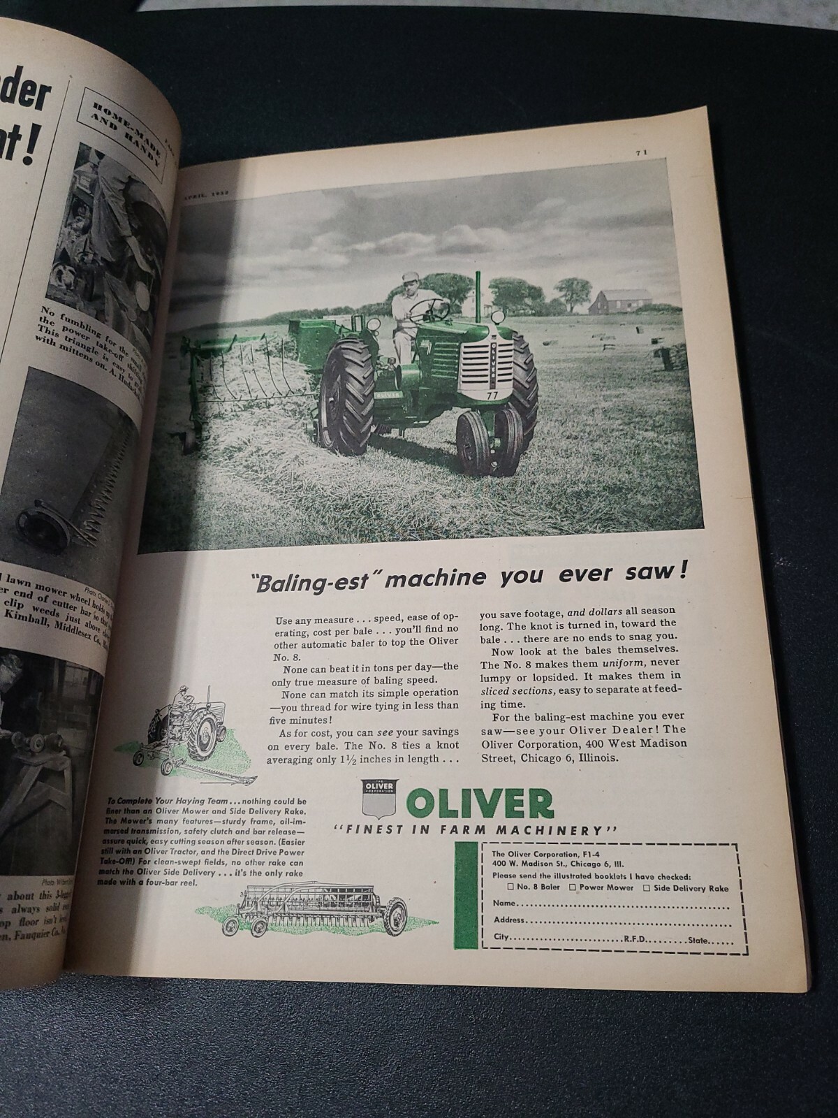 Vintage April 1952 Farm Journal Magazine- Many Great Ads