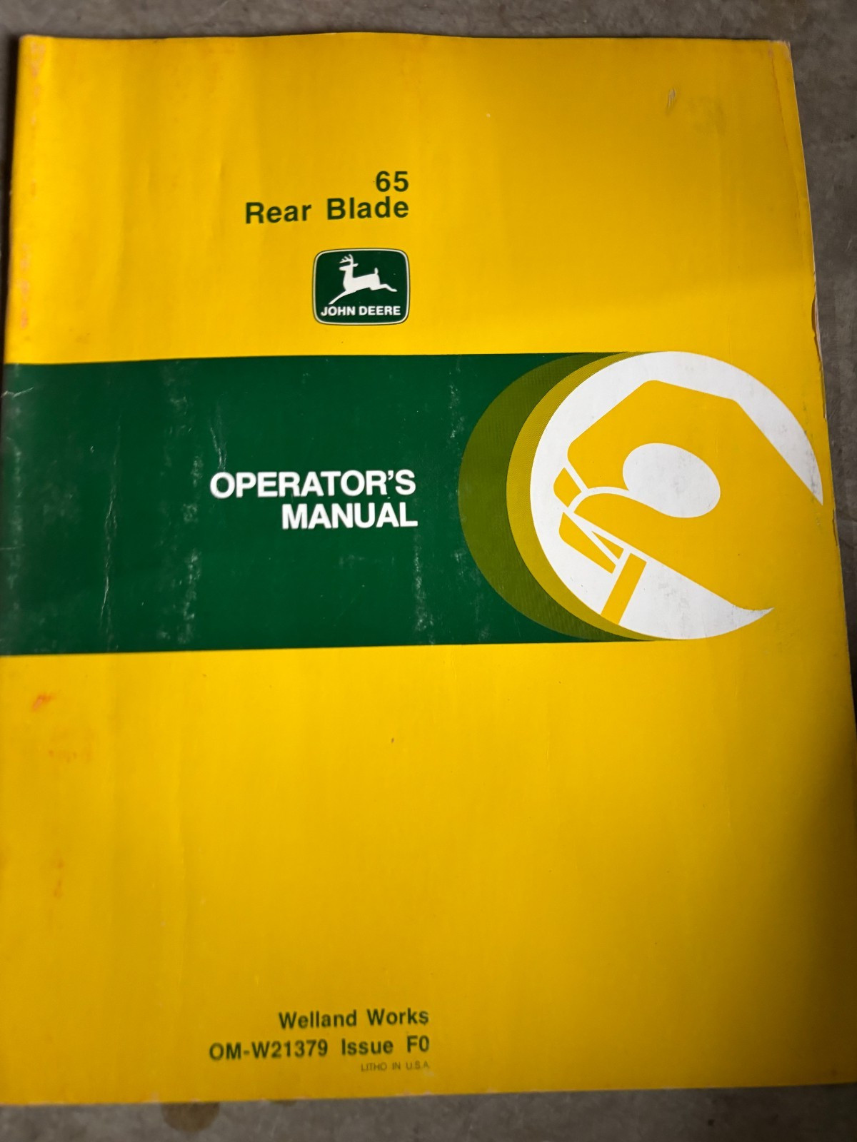 John Deere 65 Rear Blade Operator’s Manual AMIL26 no3