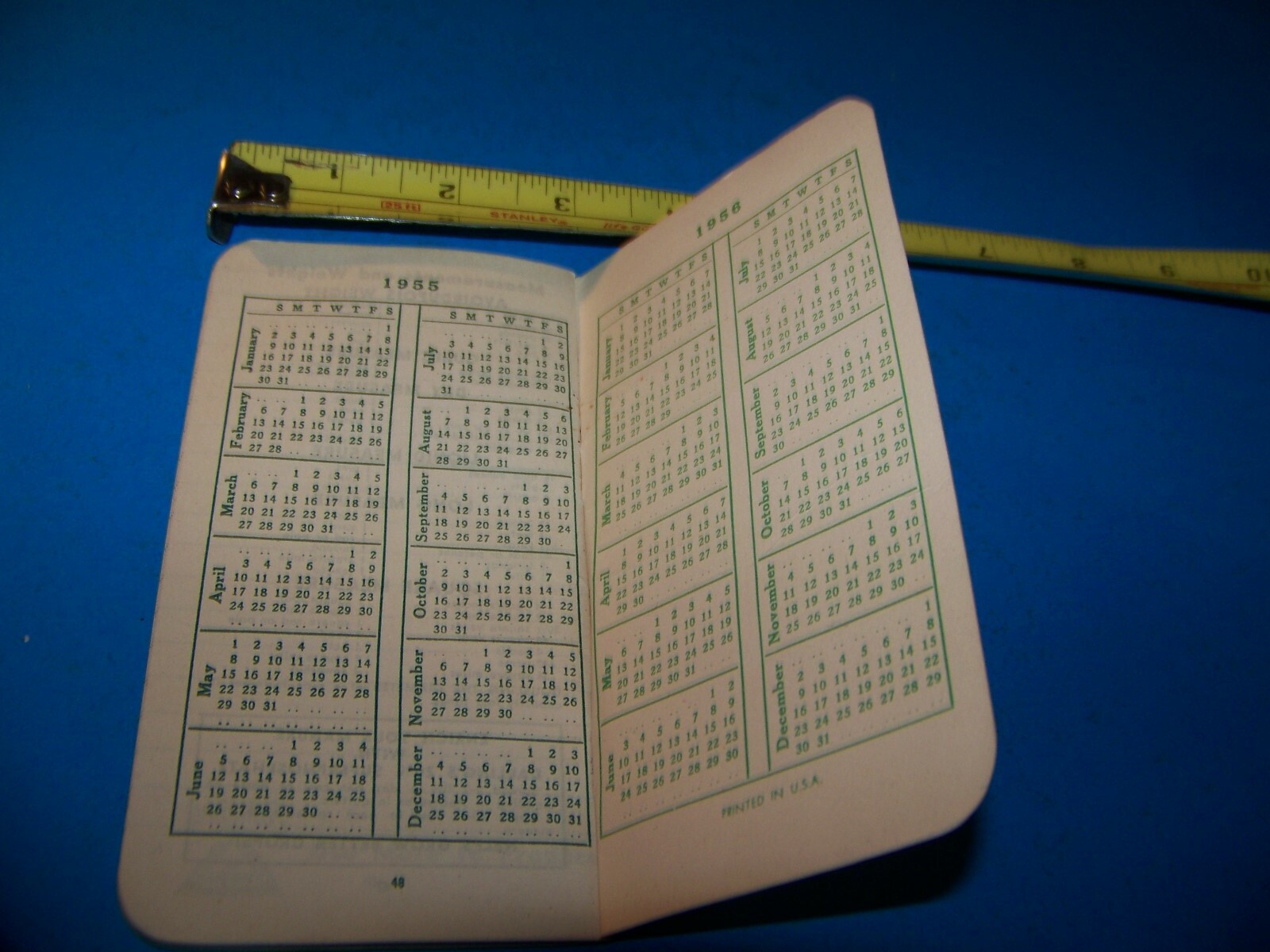 Darling’s Plant Foods Soil Builders “Daily Reminder” Memo Booklet Vintage 1955