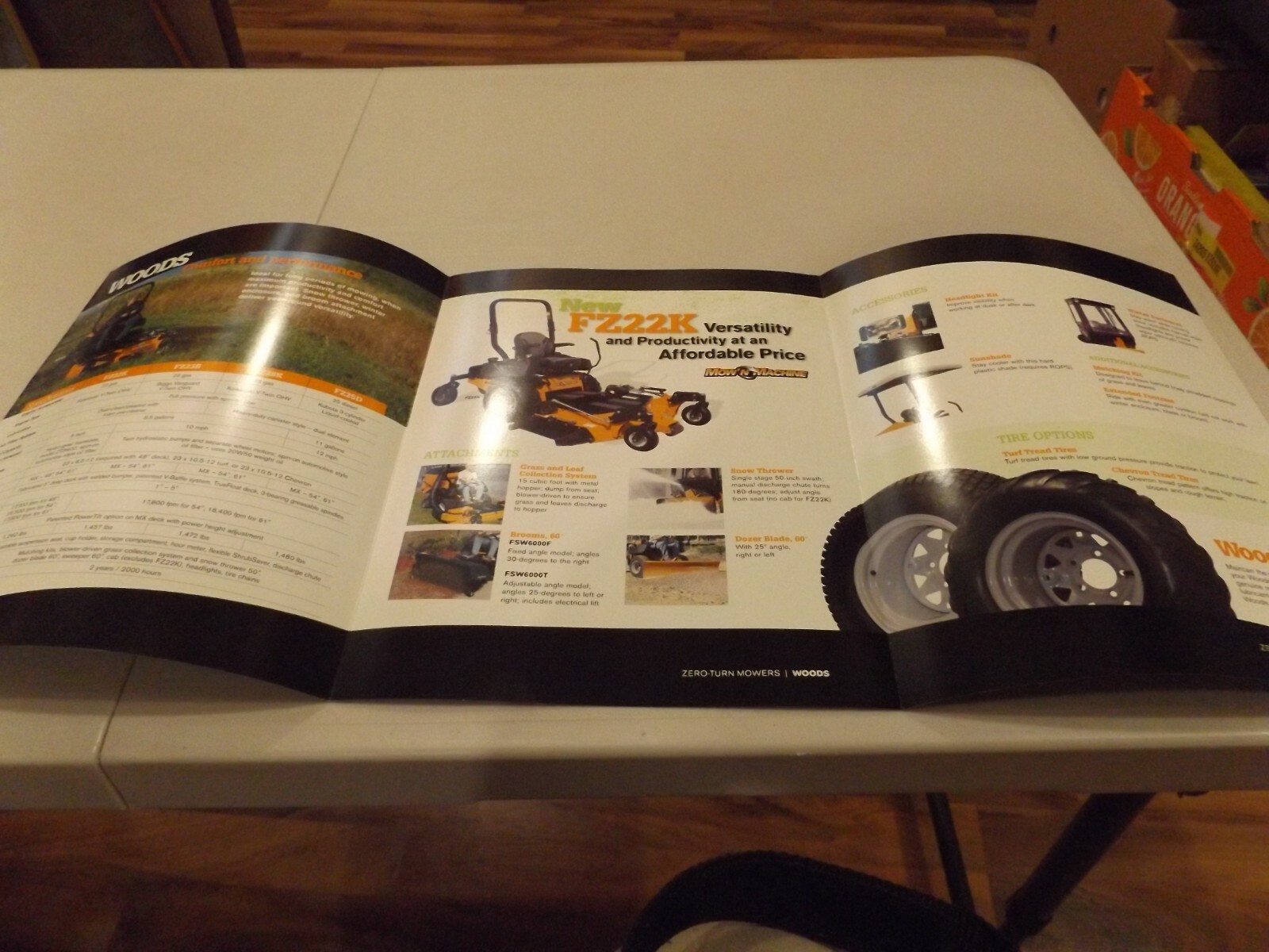 WOODS ZERO-TURN MOWERS LIT. # B06010 Revised December 2012