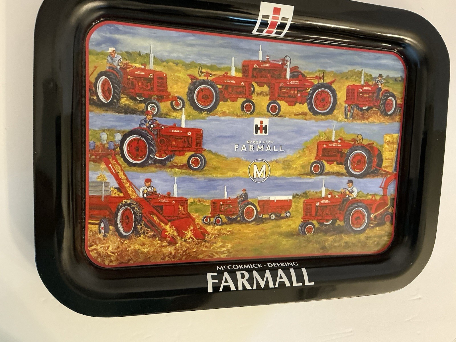 McCORMICK-DEERING FARMALL M TRACTORS SERVICING METAL TRAY “WISH LIST”