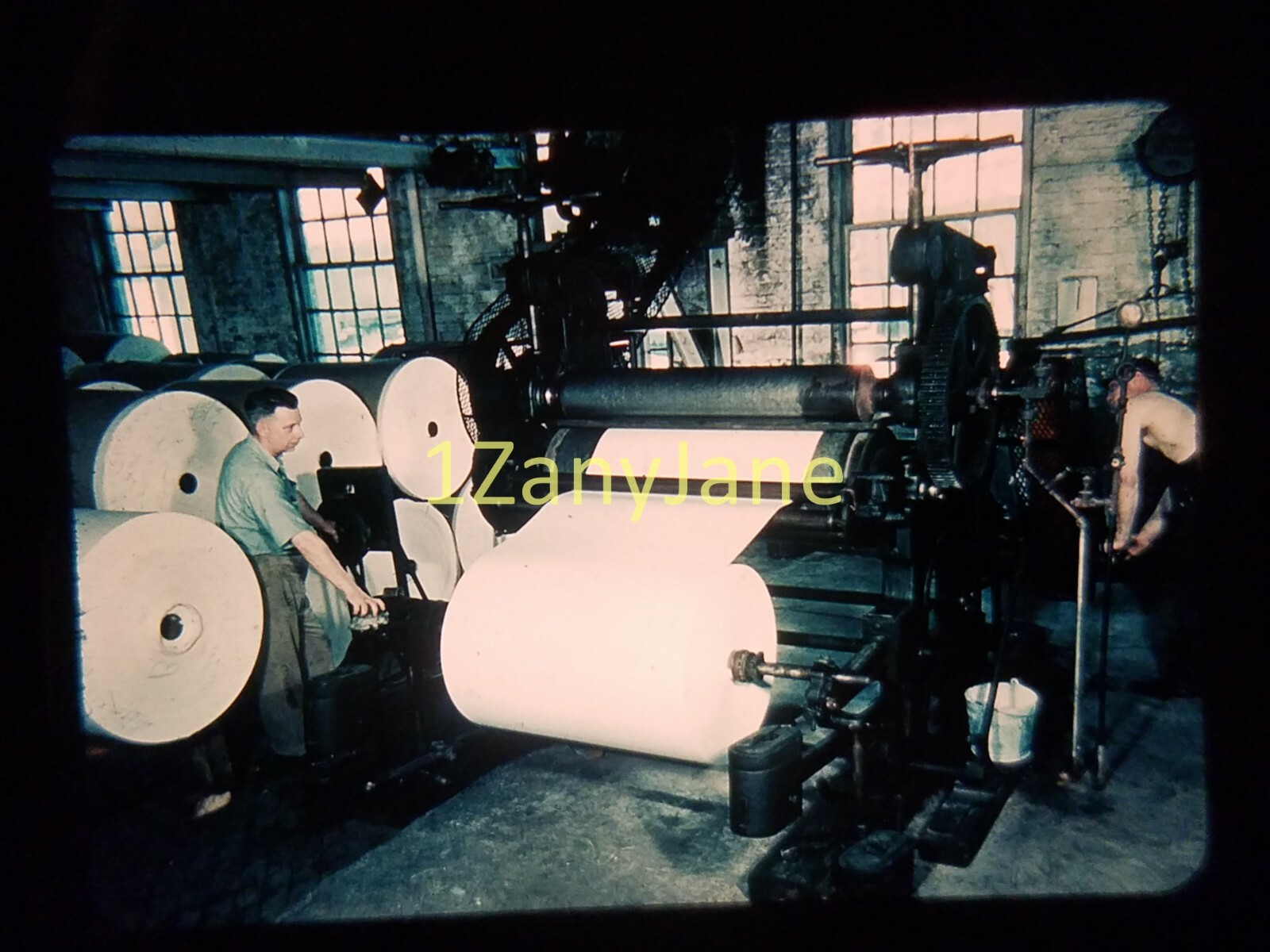 AC3318 35mm Slide of an Allis-Chalmers from MEDIA ARCHIVES MAN EMBOSSER