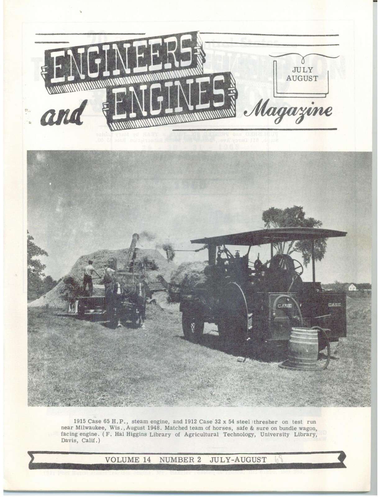 Aveling & Porter Steam Tractor, LACrosse Model M Tractor, Hart-Parr Co History