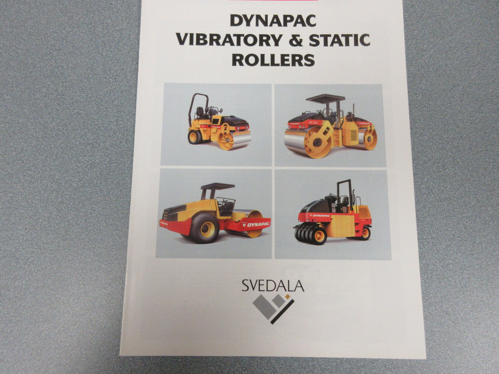 Dynapac Vibratory & Static Rollers Brochure 8 Page