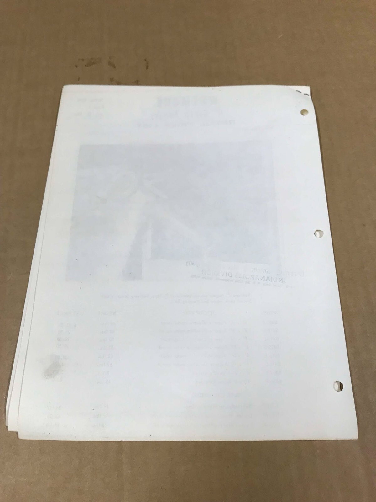 Vintage 1964 Wetmore 6″ Grain Augers Retail Price List