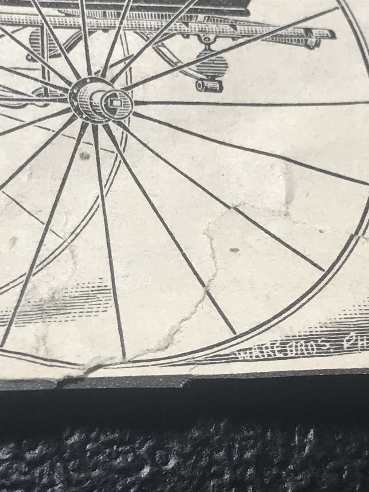 1893 Ketchum Wagon Co. Farm Engraving Advertising – Marshalltown – Iowa