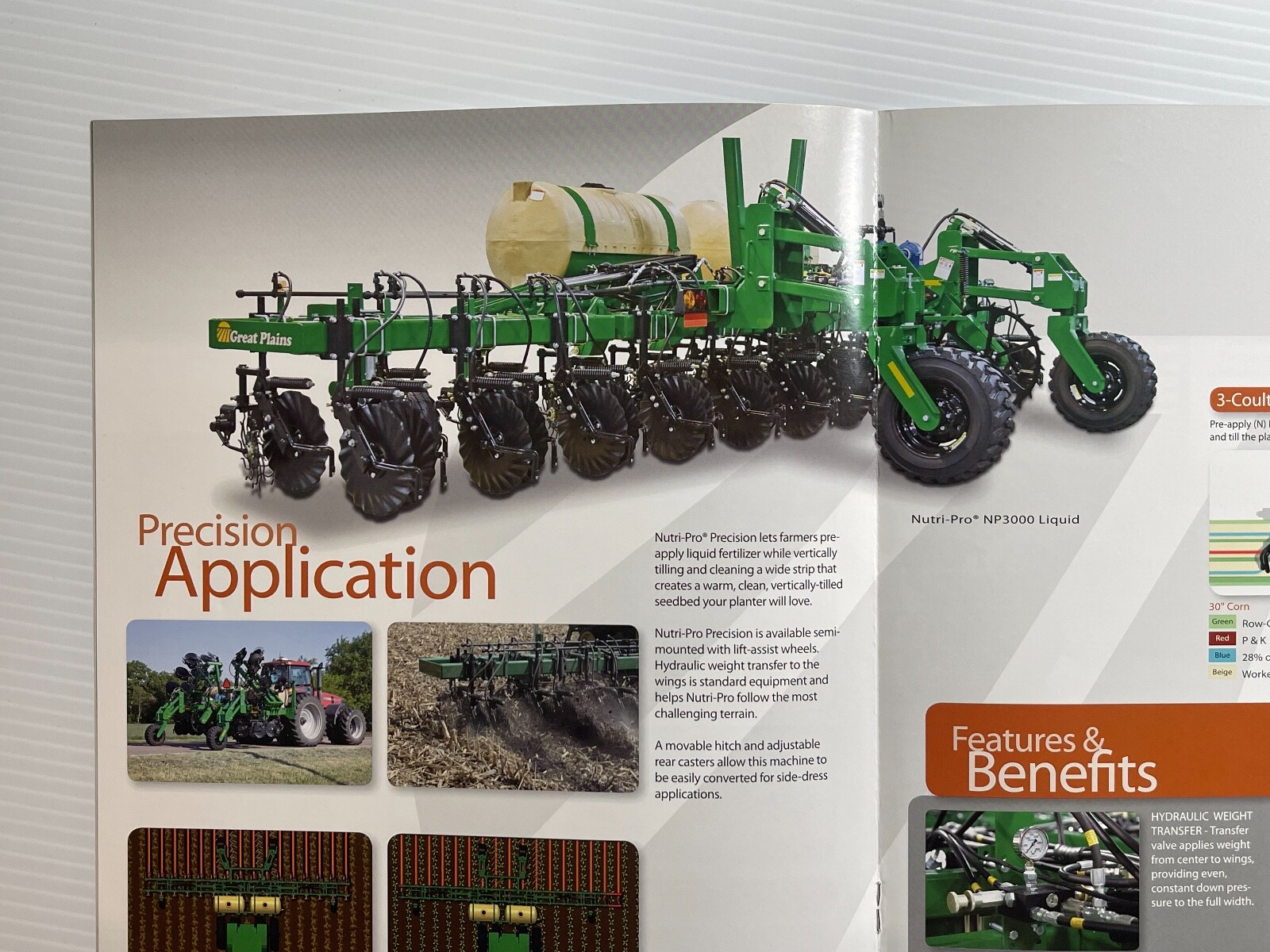 Great Plains Nutri-Pro Application System Sales Brochure (Showroom Sales Book)