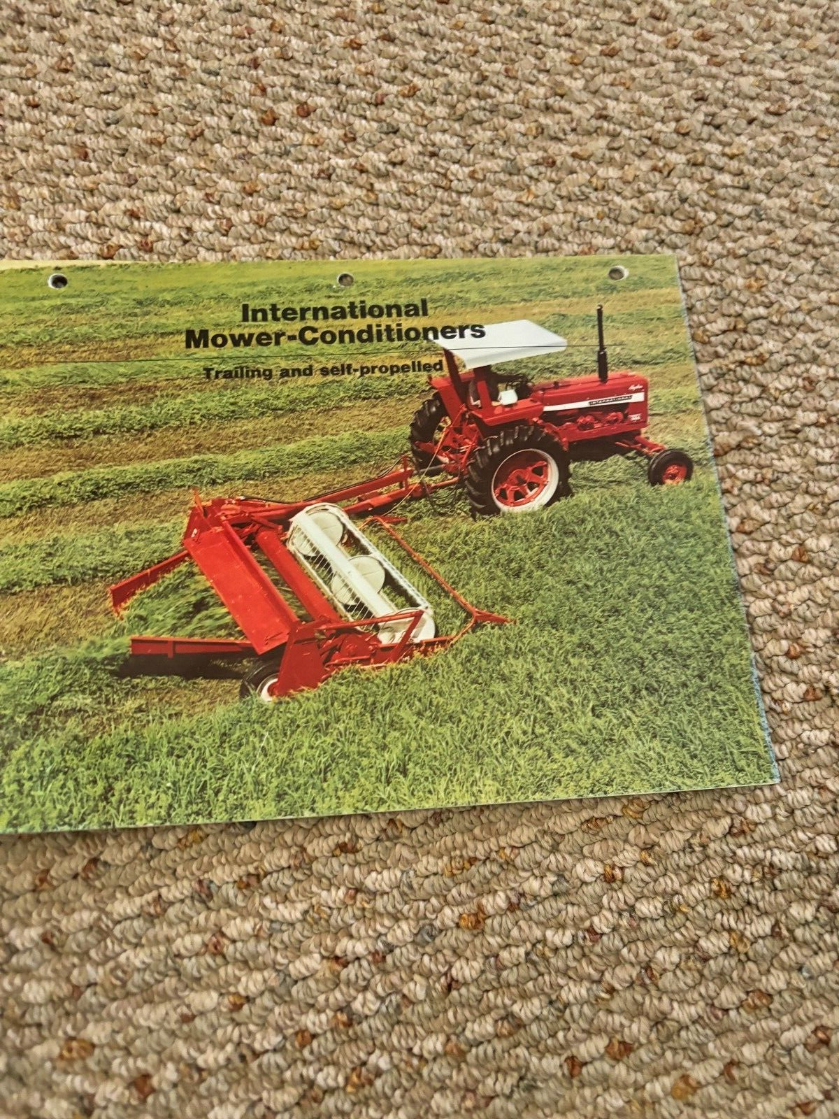 International Harvester Mower Conditioners For 1972 Brochure FCCA24