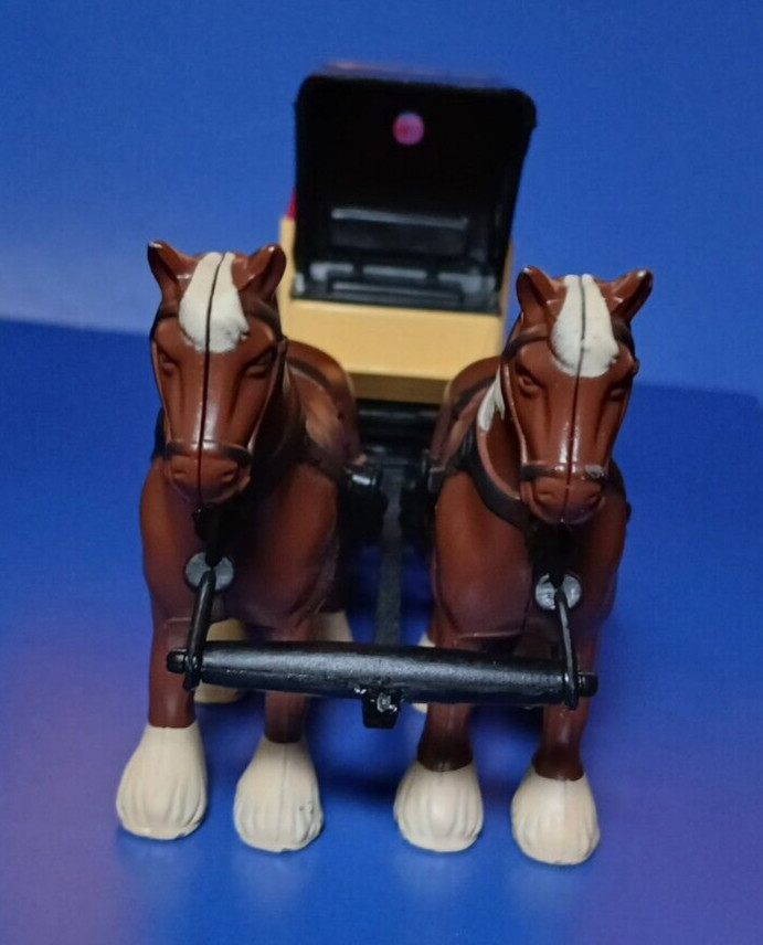ERTL🔥Farmer’s Almanac🪙Horse and Delivery Wagon Bank🪙