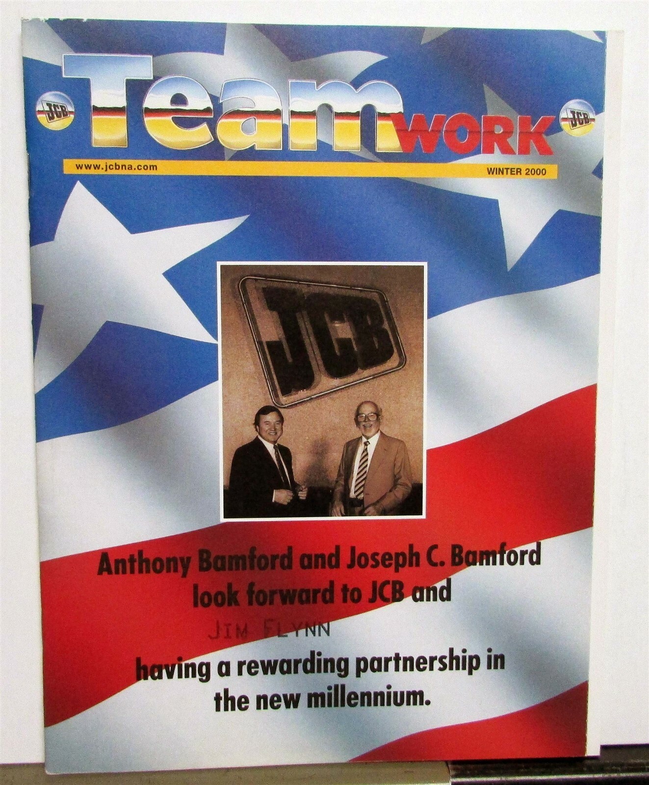 2000 JCB Team Work Specifications Construction Magazine Winter Edition