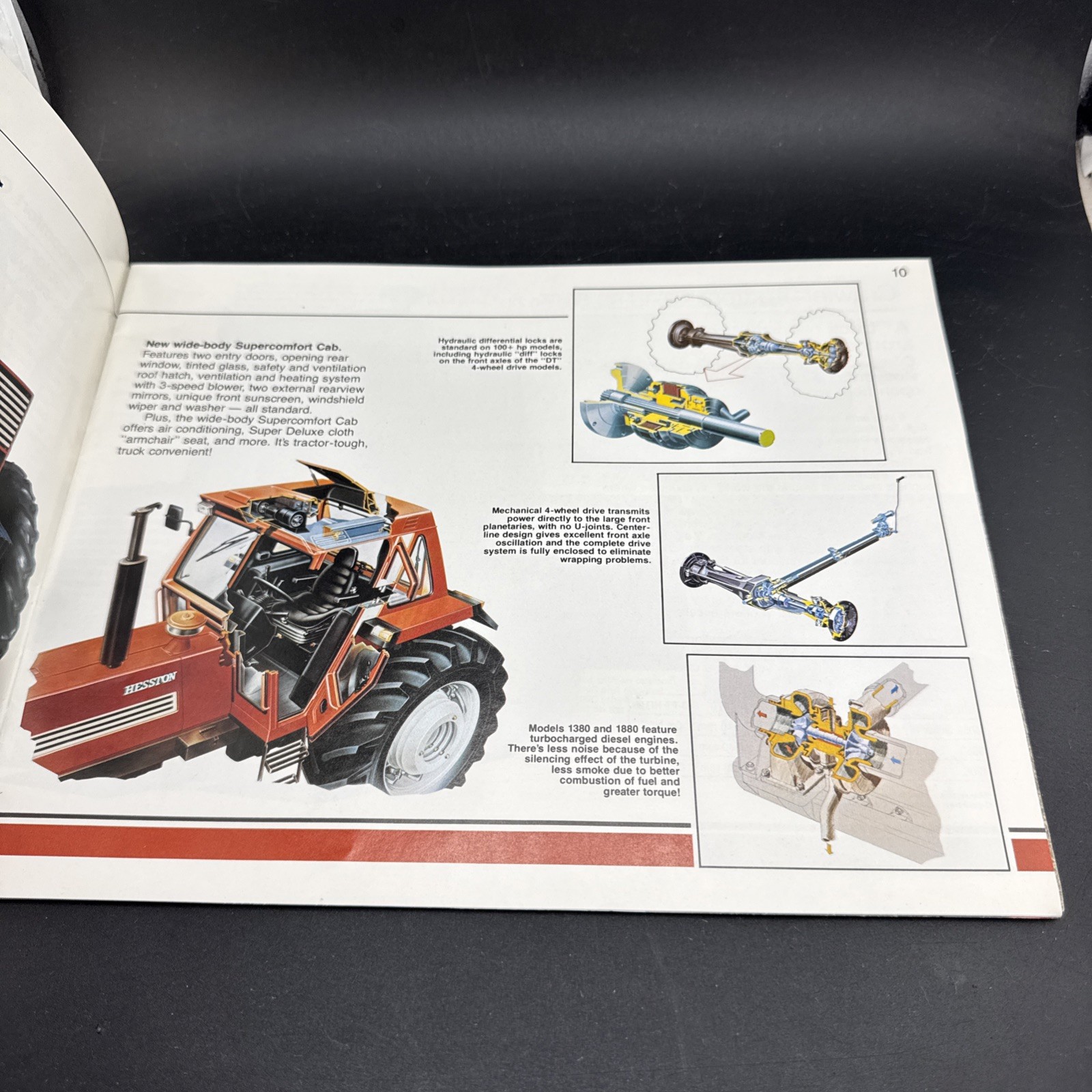 Hesston Farm Equipment Brochure / Catalog Prime Line