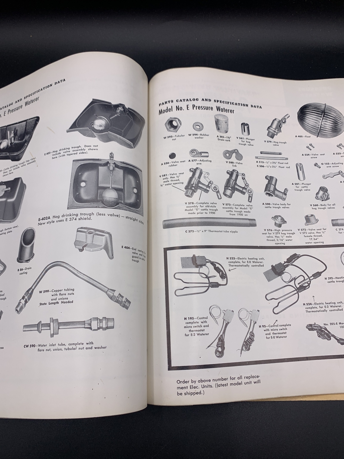 1960’s Hawkeye Steel Prod. Pride Of The Farm Repair Parts Catalog Waterloo Iowa