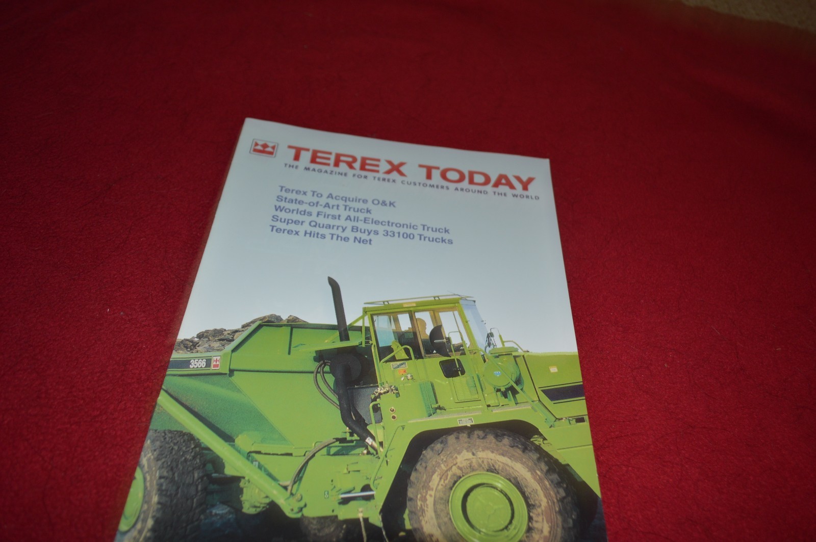 Terex Today Dealer’s Magazine 1998 Dealer’s Brochure DCPA4