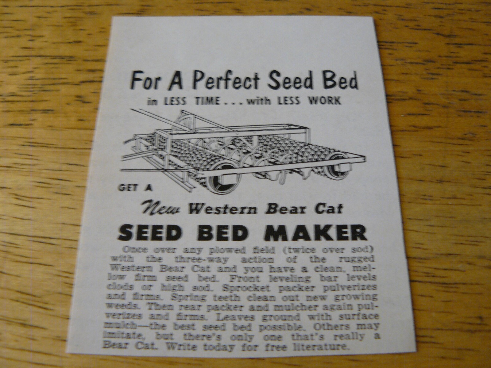 THE FARM QUARTERLY-SPRING 1957-AD -CARROT OIL-NUTRIT. RESEARCH / S. Whitley, IND