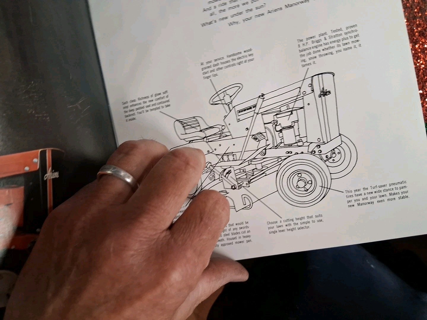 What’s new ariens 1971 lawn tractors booklet brochure Tillers Mowers Free Shippi
