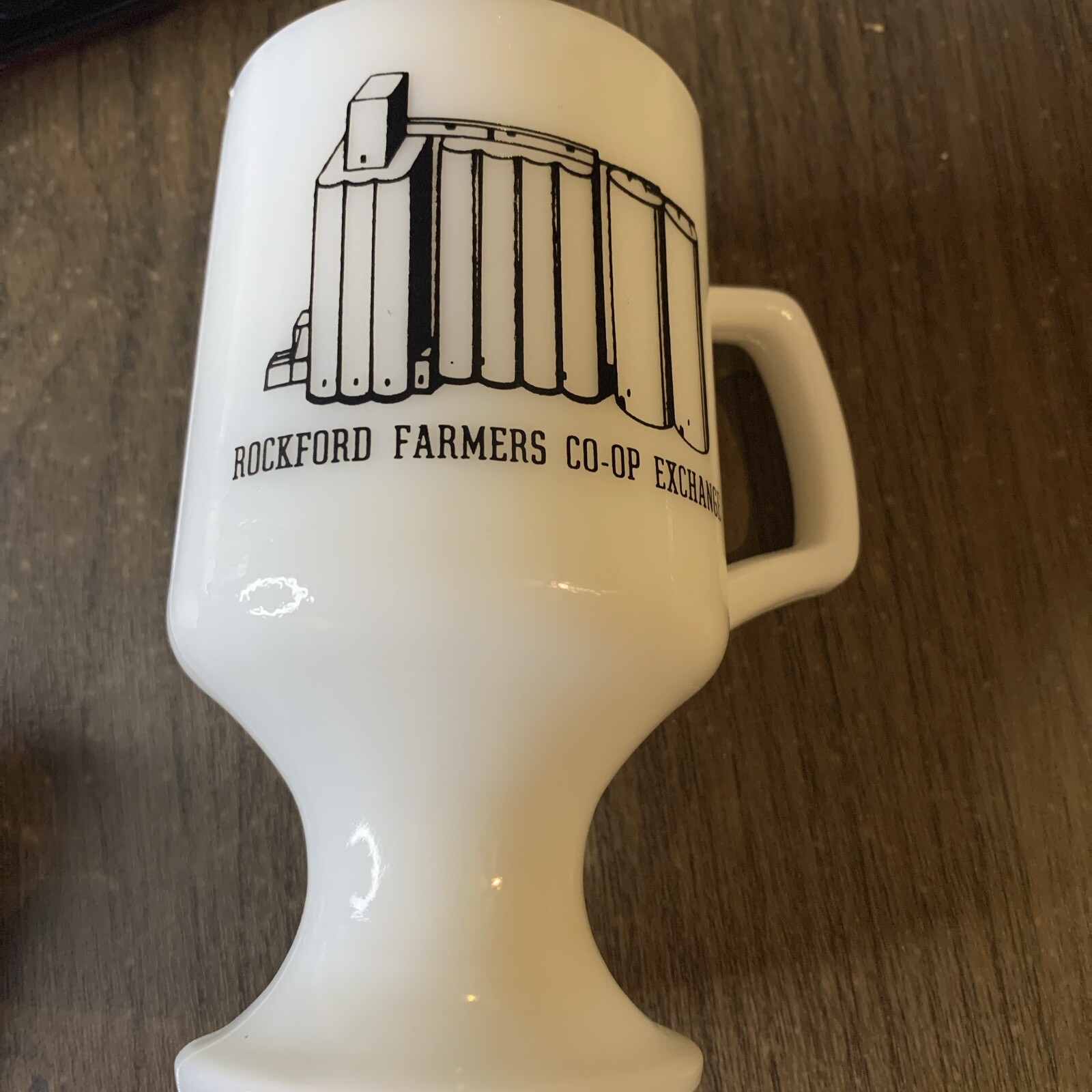 Vtg 1978 Rockford Iowa Farmers Co-Op Exchange Mug