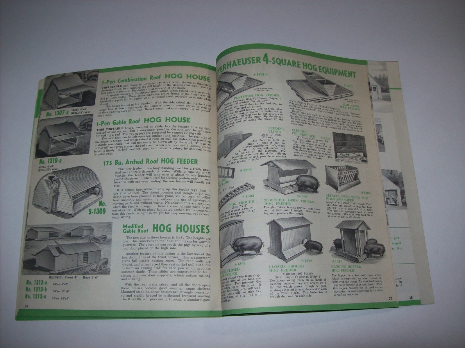 Vintage Weyerhaeuser 1949 Farm Building Service Catalog: Barns Stands Sheds, x
