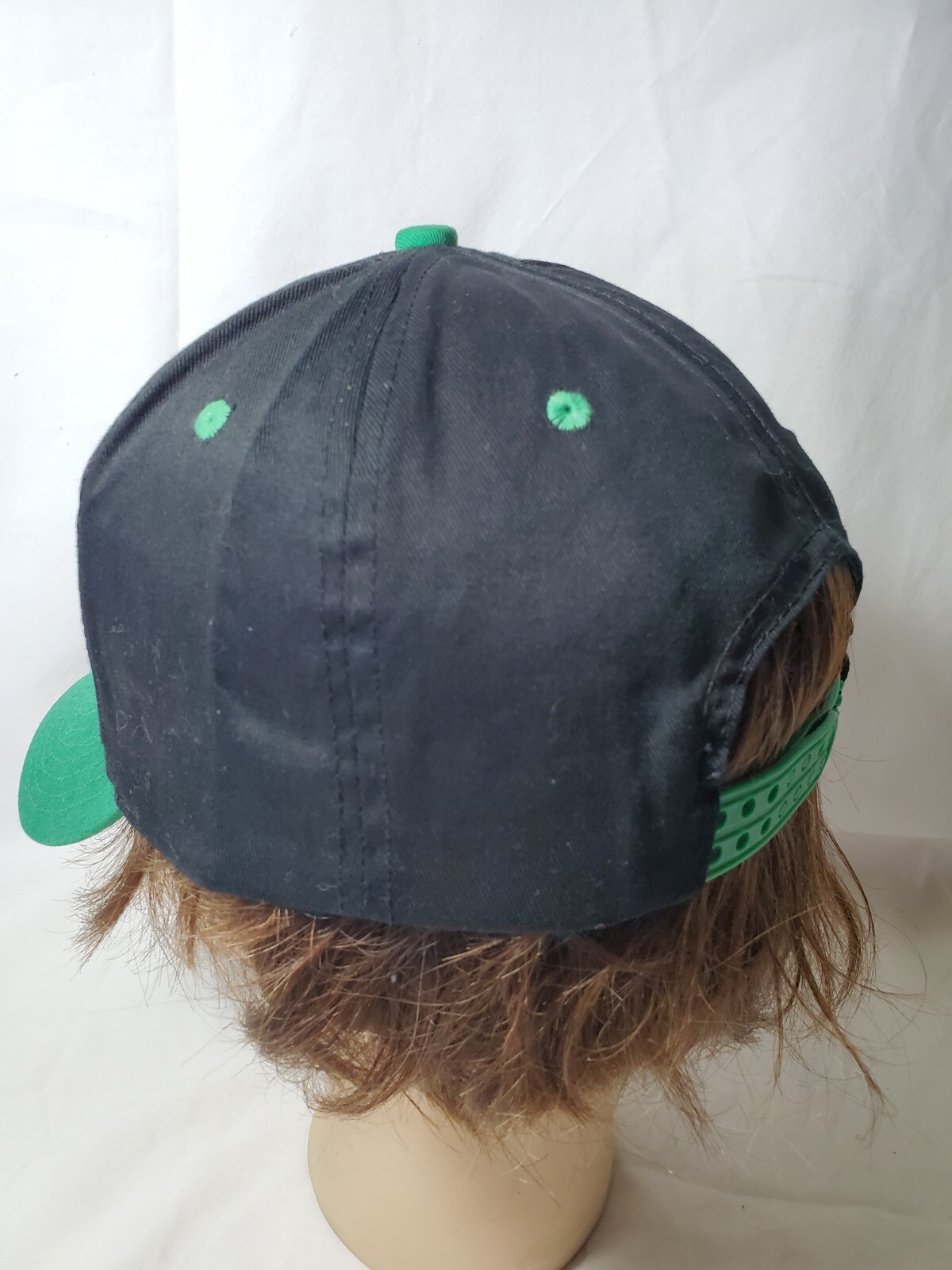 Oliver Vintage Embroidered Logo Double Row Snapback Hat Cobra 100% Cotton