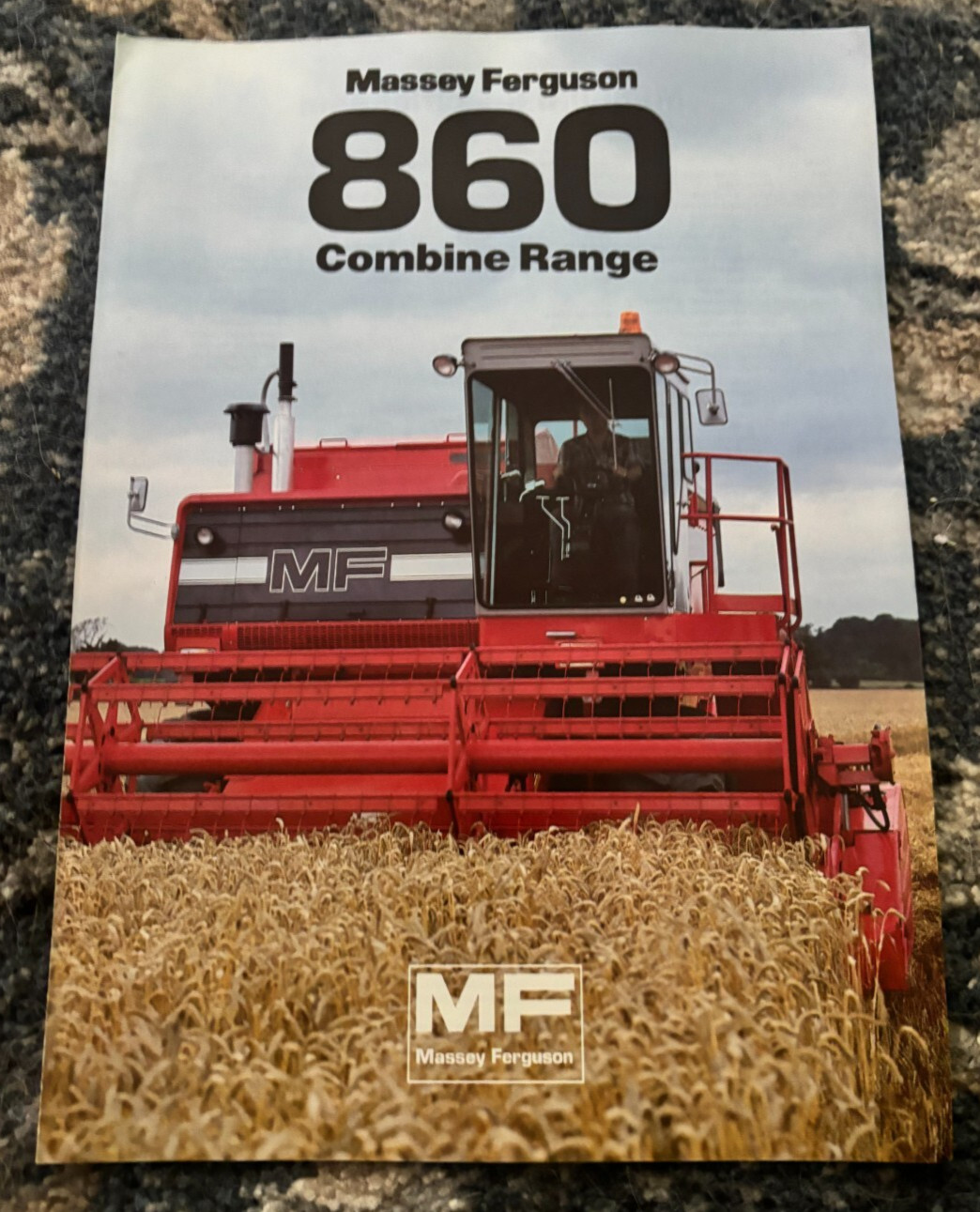 Massey Ferguson 860 Combine Brochure FCCA25