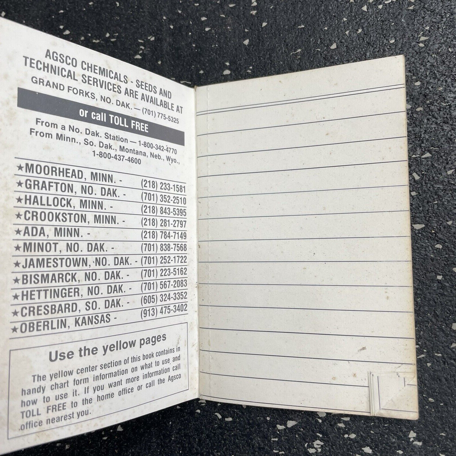 VTG AGSCO More Profitable Agriculture Farm Booklet Chemical & Steel Plants Seeds