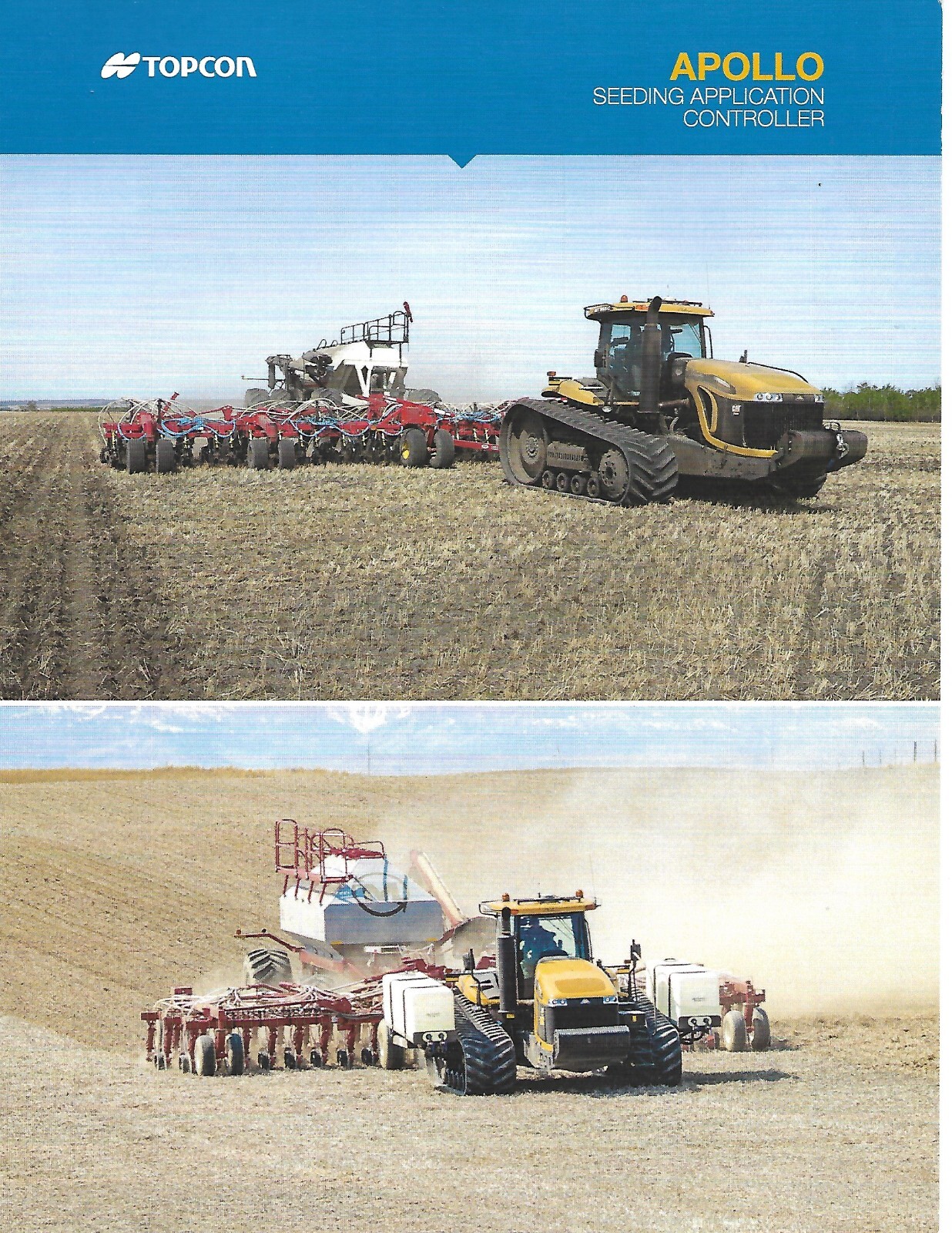 Farm Brochure – Topcon – Apollo – Seeding Application Controller – c2015 (F8614)