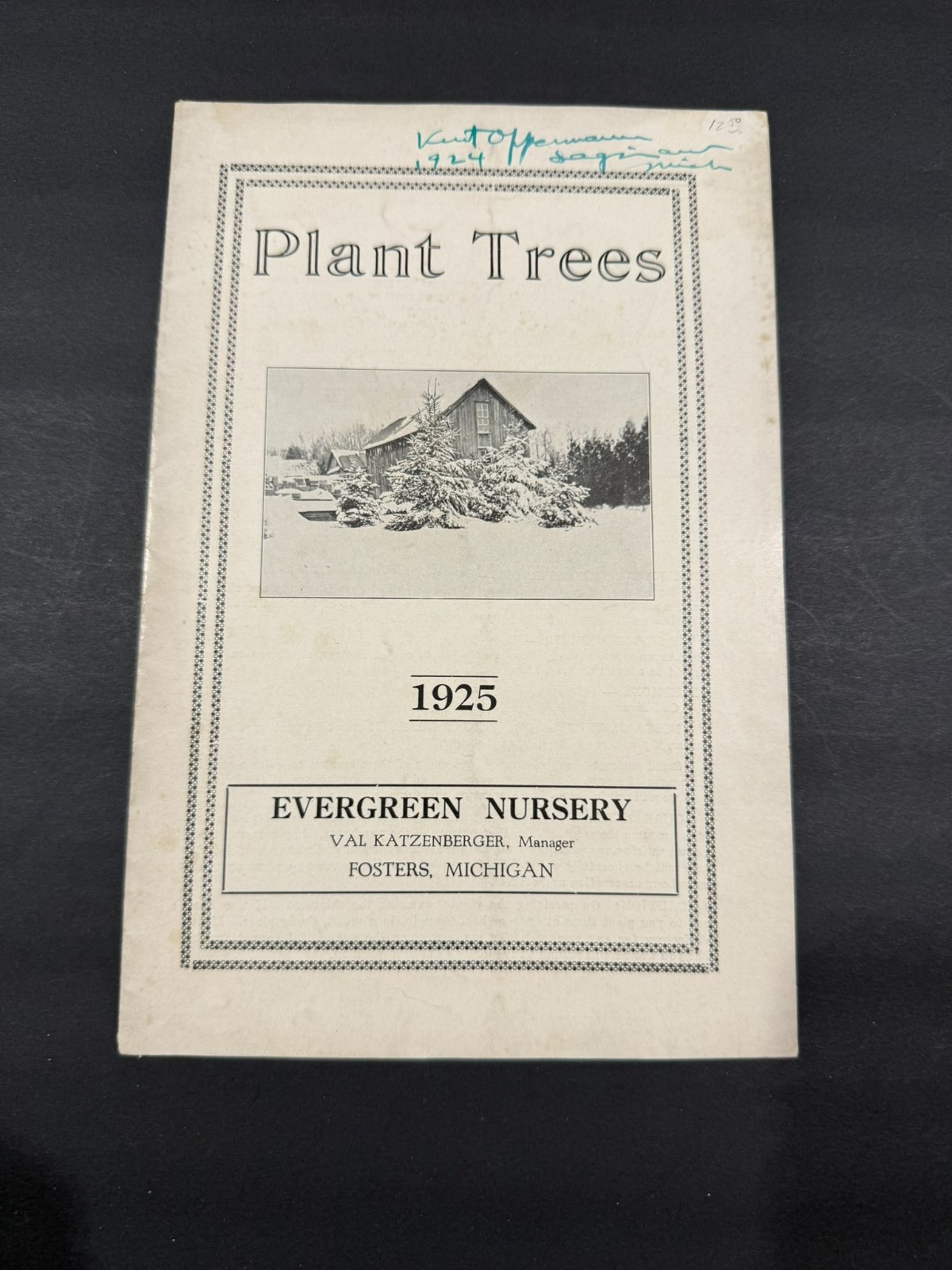 1930’s Evergreen, Van Dusen, Rosedale Nursery Brochures…..4 Items